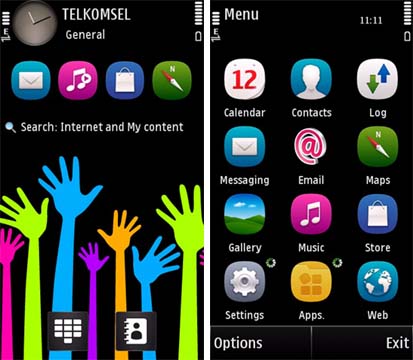 24 theme for the Nokia XpressMusic - Nokia Themes